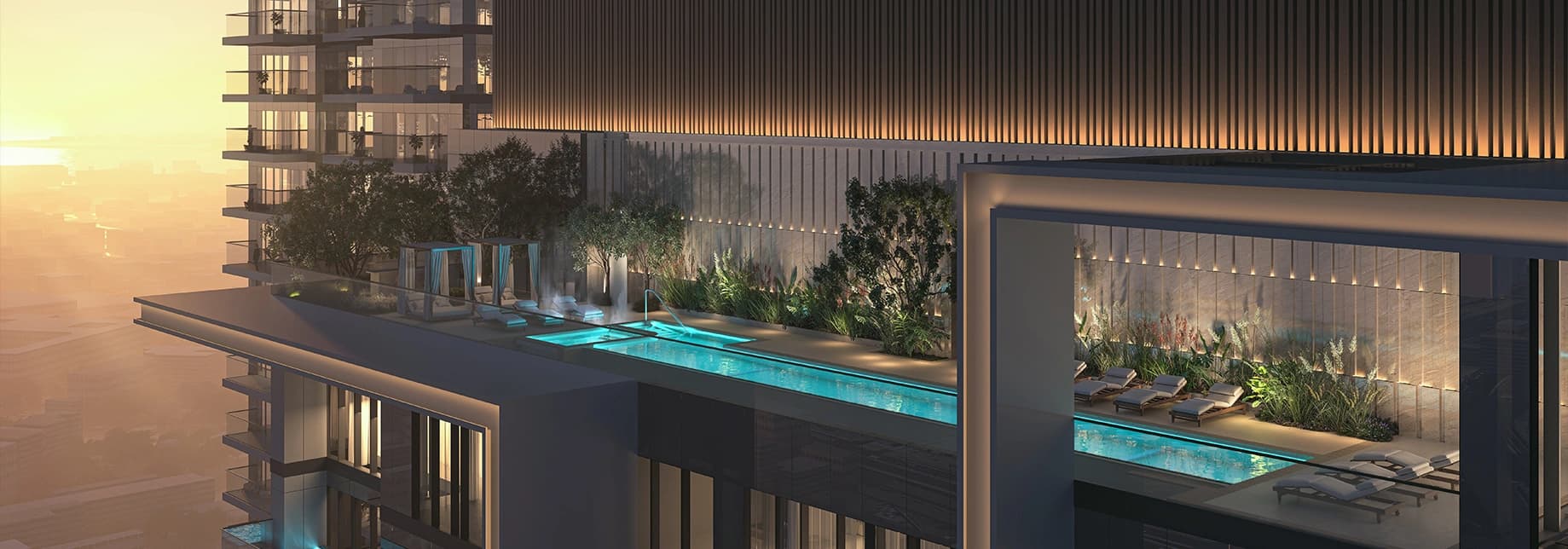 Marketing rendering of Avenue Park Towers II