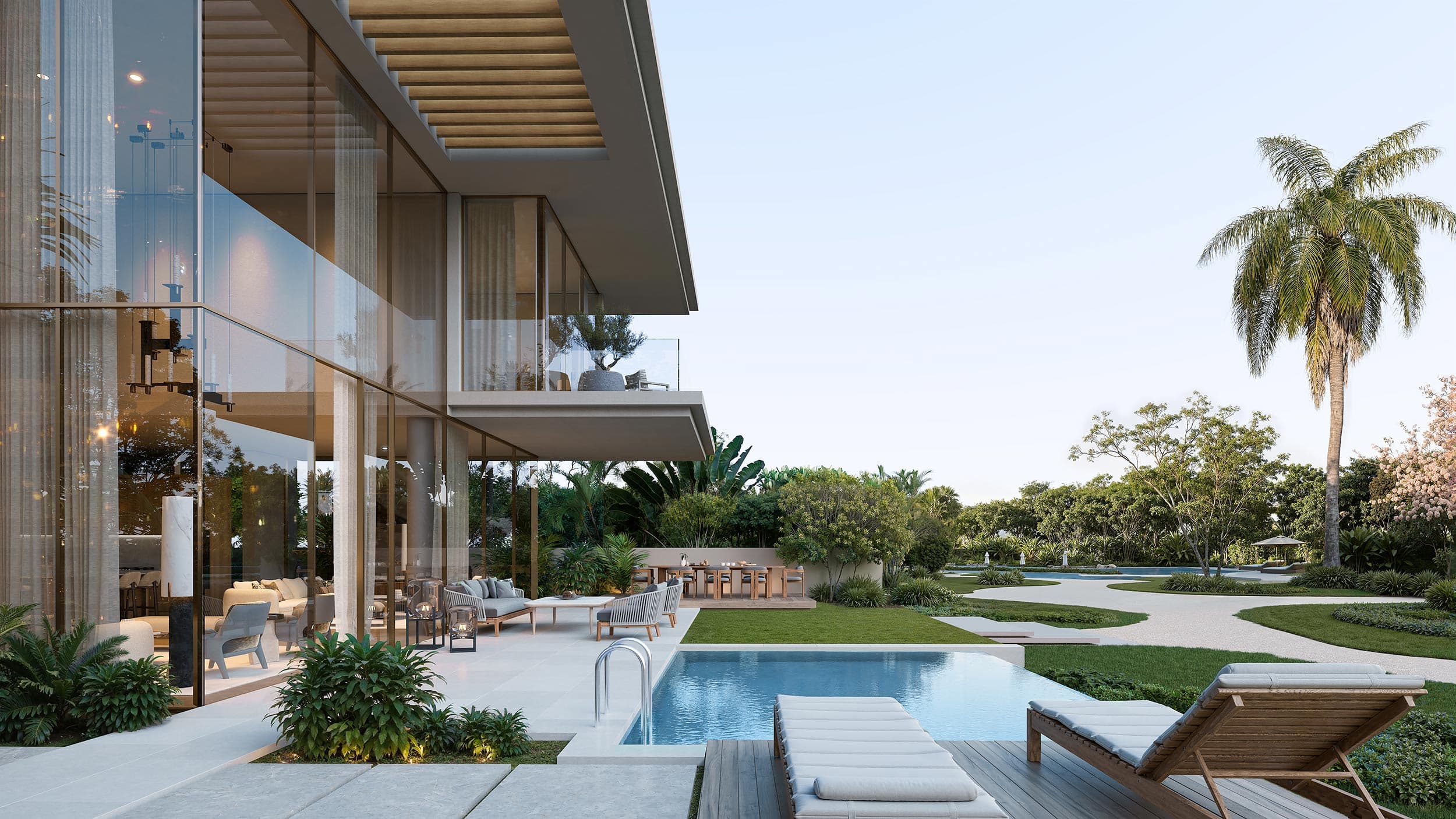 Marketing rendering of Bay Estate