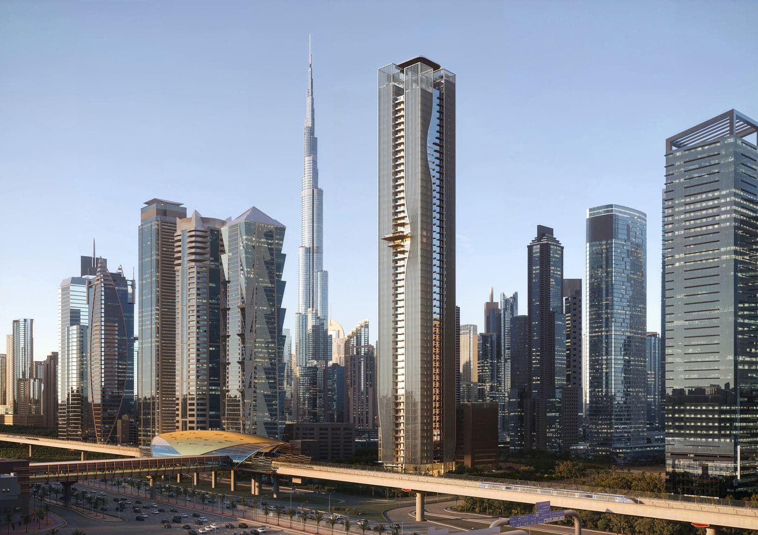 Marketing rendering of Berkeley Tower