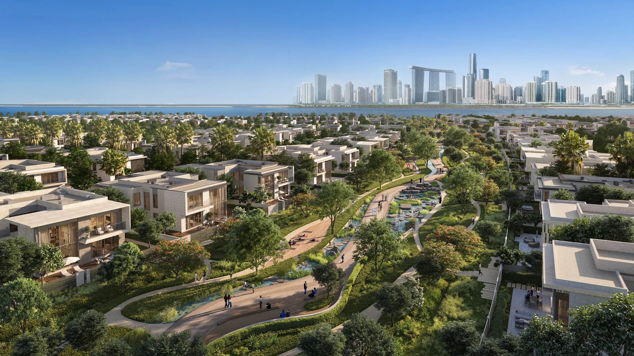 Marketing rendering of Talay at Marsa Al Saadiyat